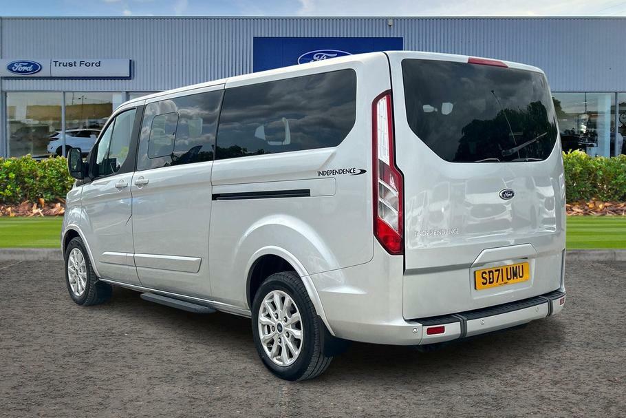 Ford Tourneo Custom L2 Fwd 2.0 Ecoblue 130Ps Low Roof 8 Seater Titaniu Silver #2