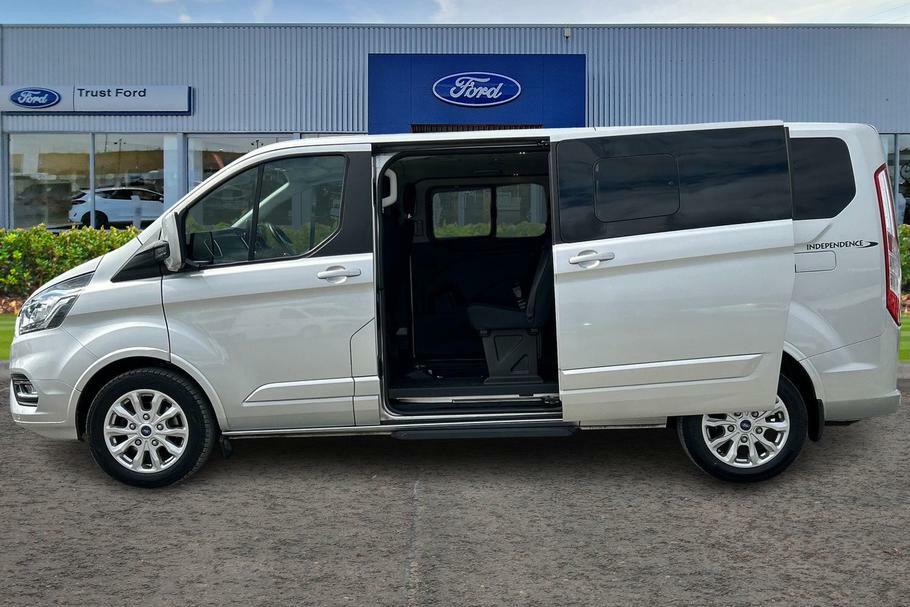 Ford Tourneo Custom L2 Fwd 2.0 Ecoblue 130Ps Low Roof 8 Seater Titaniu Silver #5