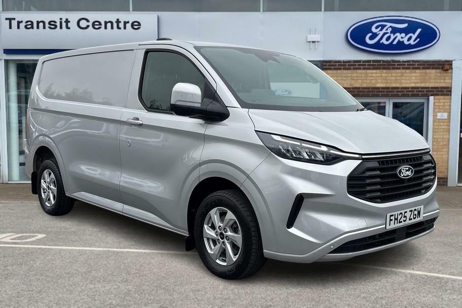 Ford Transit Custom 320 Limited L1 Swb Fwd 2.0 Ecoblue 136Ps H1 Silver