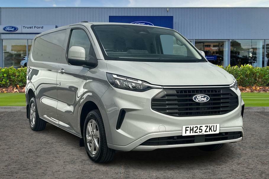 Ford Transit Custom 320 Limited L1 Swb Fwd 2.0 Ecoblue 136Ps Low Grey