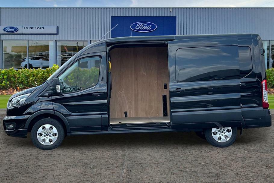 Ford Transit Custom 350 Limited L3 Lwb H2 Medium Roof Fwd 2.0 Ecoblue Black #5