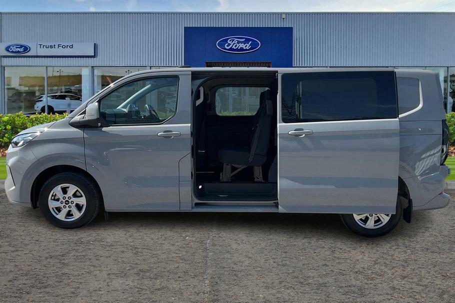 Ford Transit Custom 320 Limited L2 Lwb Double Cab In Van Fwd 2.0 WV75SJU Grey #5