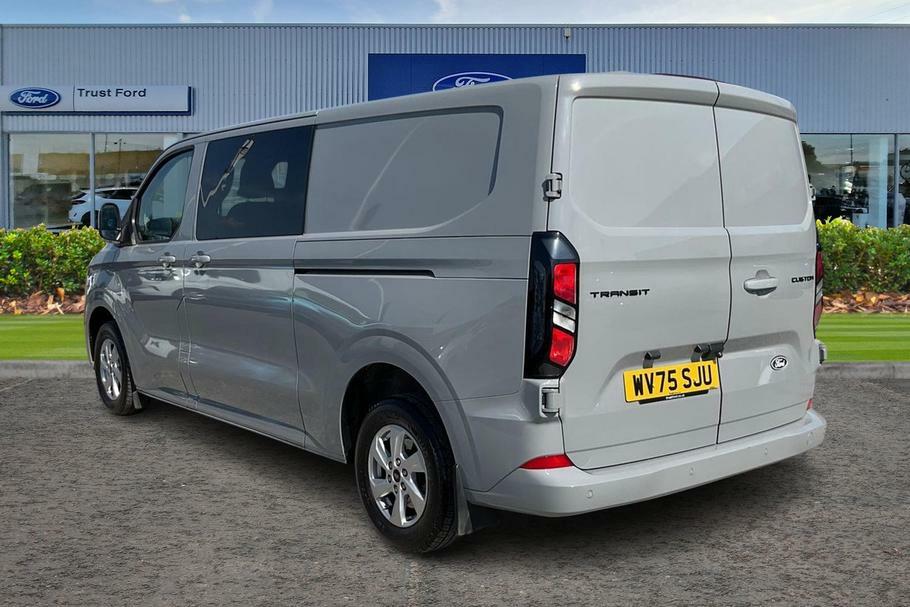 Ford Transit Custom 320 Limited L2 Lwb Double Cab In Van Fwd 2.0 WV75SJU Grey #2