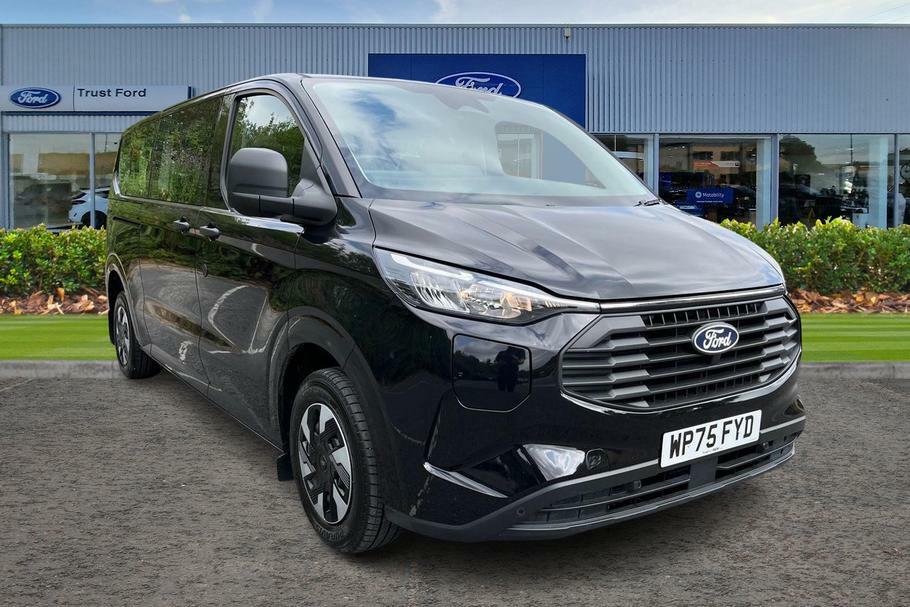 Ford Transit Custom 340 Trend L2 Lwb 9 Seat Kombi Fwd 2.5 Phev 23 Black