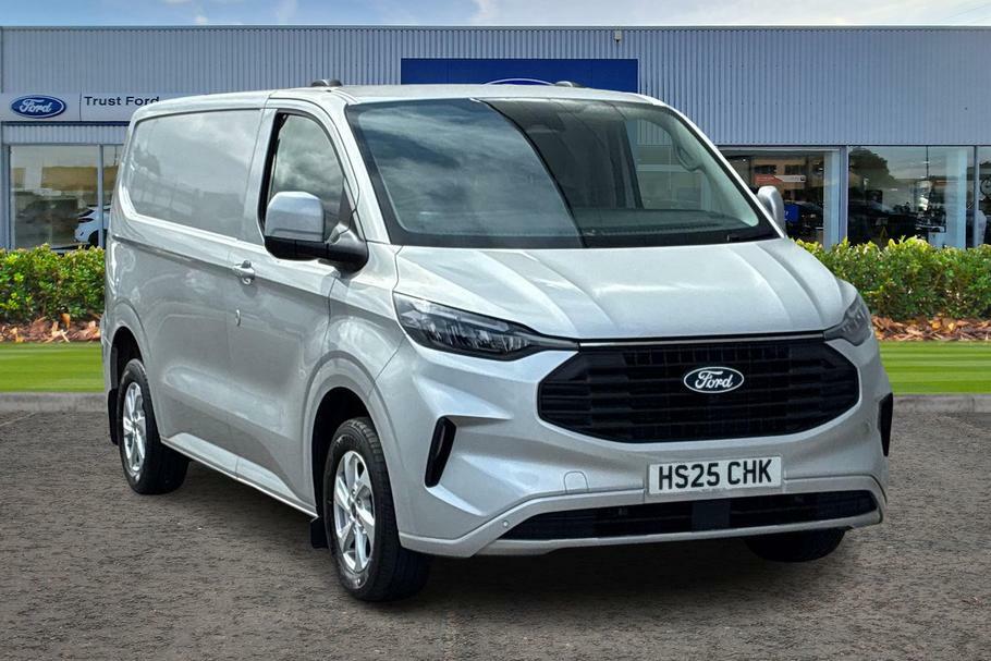 Ford Transit Custom 320 Limited L1 Swb Fwd 2.0 Ecoblue 136Ps Low Silver