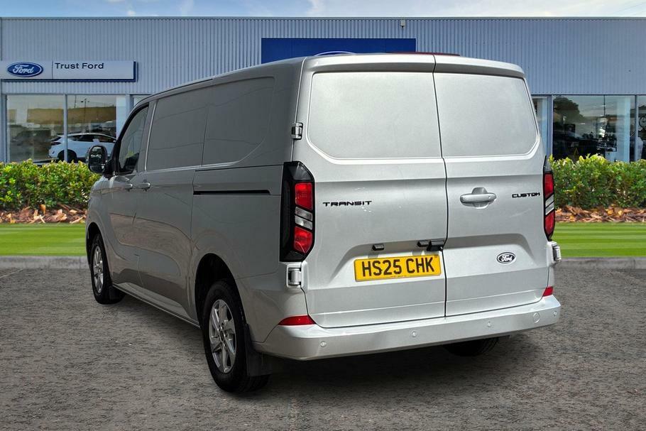 Ford Transit Custom 320 Limited L1 Swb Fwd 2.0 Ecoblue 136Ps Low Silver #2