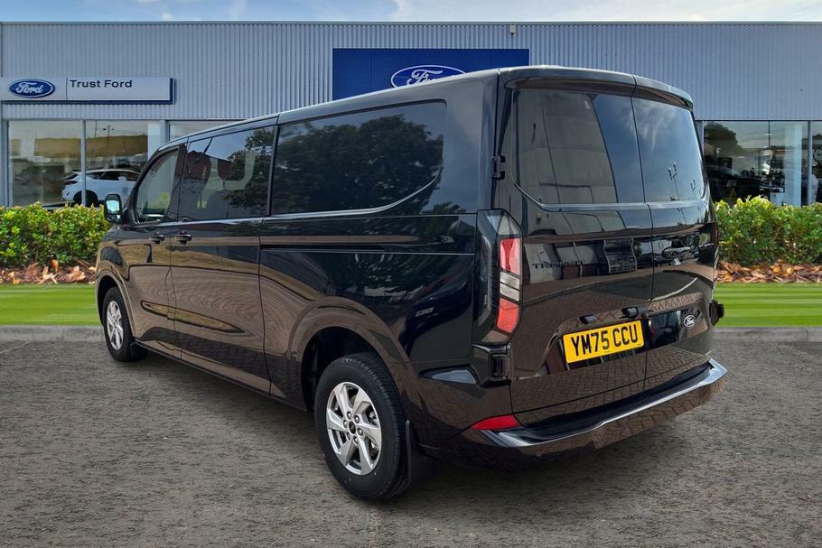 Ford Transit Custom 320 Limited L2 Lwb 2.0 Ecoblue 136Ps Low Roof Doub Black #2