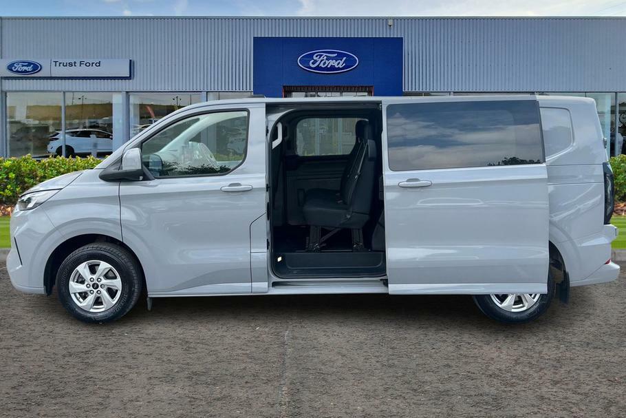 Ford Transit Custom 320 Limited L2 Lwb Double Cab In Van Fwd 2.0 Grey #5