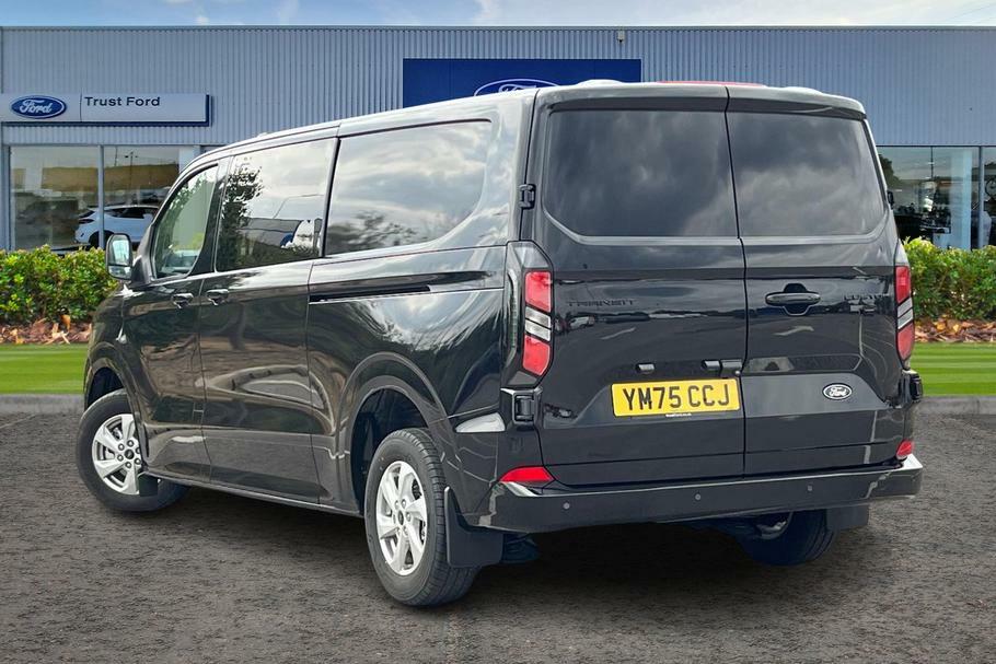 Ford Transit Custom 320 Limited L2 Lwb Double Cab In Van Fwd 2.0 Ecobl Black #2