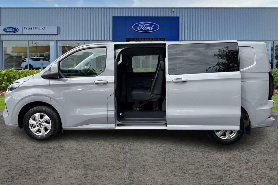 Ford Transit Custom 320 Limited L2 Lwb Double Cab In Van Fwd 2.0 Grey #5