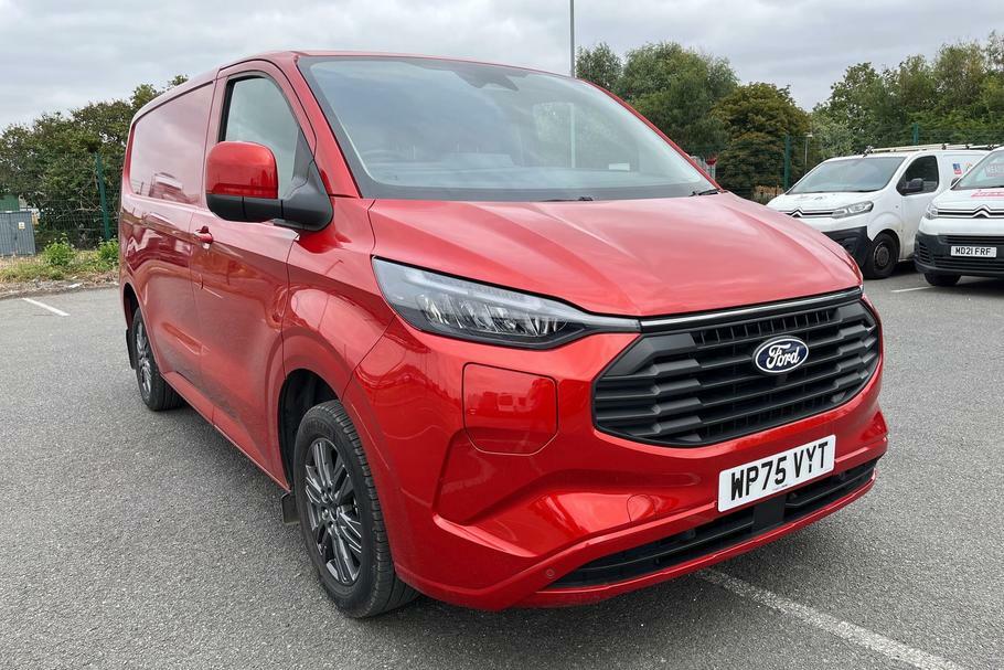 Ford Transit Custom 320 Limited L1 Swb Fwd 2.5 Phev 232Ps Red
