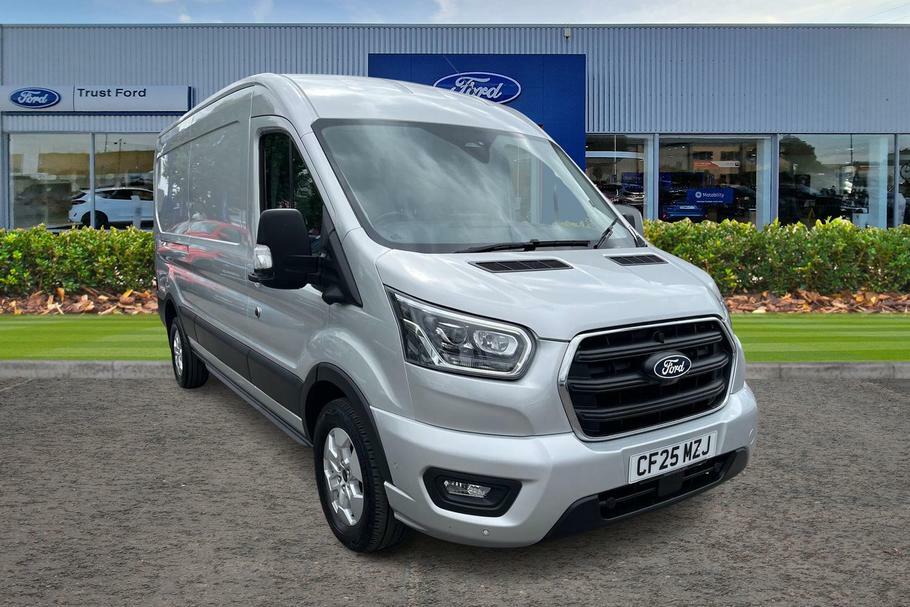 Ford Transit Custom 350 Limited L3 H2 Lwb Medium Roof Fwd 2.0 Eco Silver