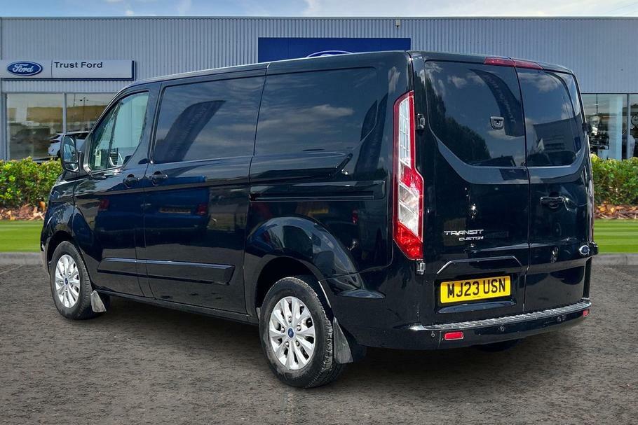 Ford Transit Custom 300 Limited L1 Swb Fwd 2.0 Ecoblue 130Ps Low Roof Black #2