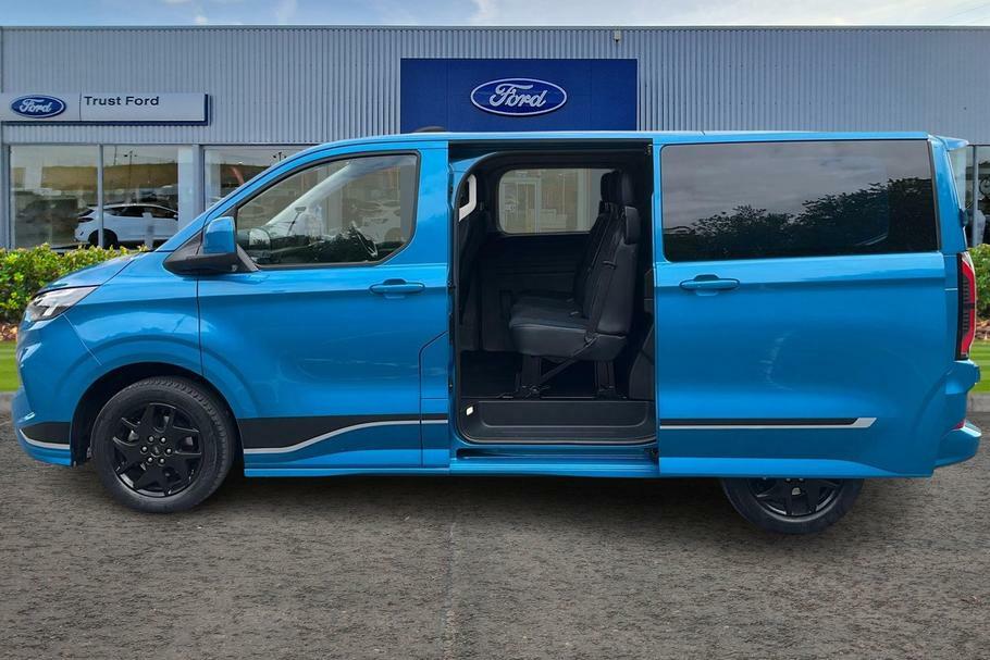 Ford Transit Custom 320 Sport L1 Swb Double Cab In Van Awd 2.0 Ec YF25SNN Blue #5