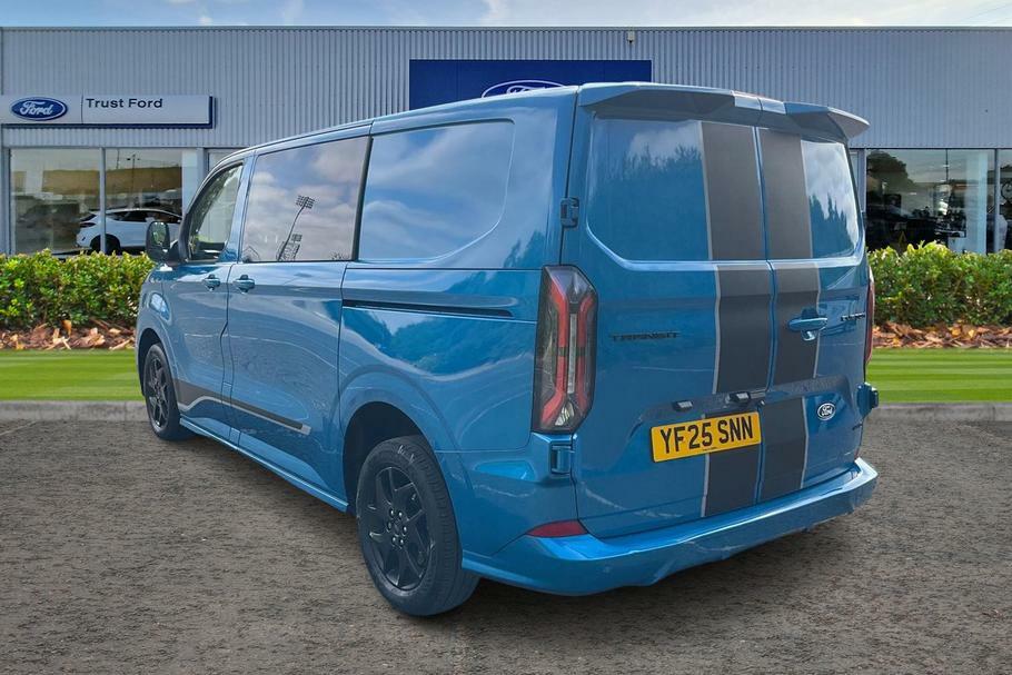 Ford Transit Custom 320 Sport L1 Swb Double Cab In Van Awd 2.0 Ec YF25SNN Blue #2