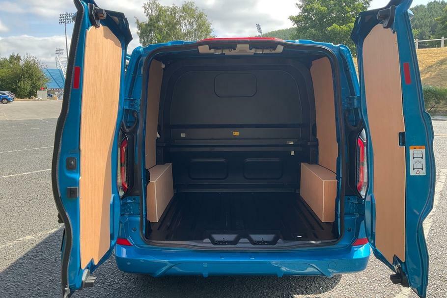 Ford Transit Custom 320 Sport L1 Swb Double Cab In Van Awd 2.0 Ec YF25SNN Blue #6