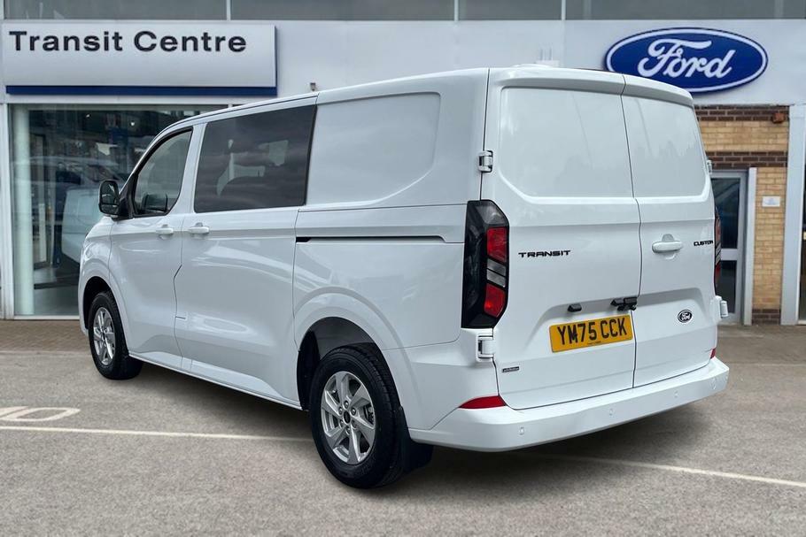 Ford Transit Custom 320 Limited L1 Swb Double Cab Fwd 2.5 Phev 23 White #2