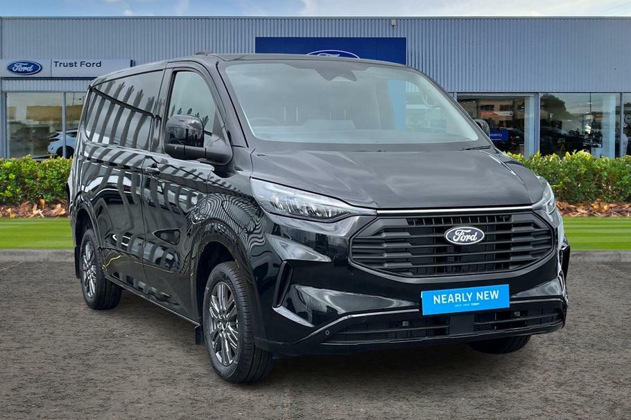Ford Transit Custom 320 Limited L1 Swb Fwd 2.0 Ecoblue 136Ps H1 Low Ro Black