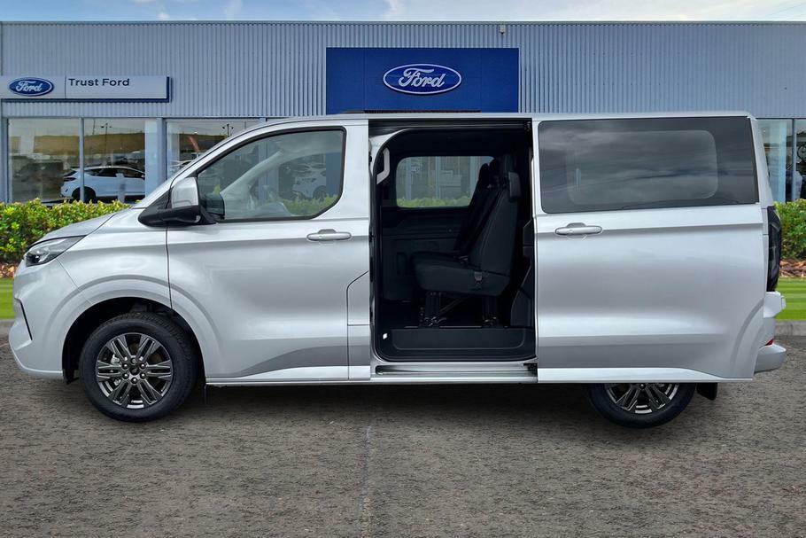 Ford Transit Custom 320 Limited L1 Swb Double Cab In Van Fwd 2.0 Ecobl Silver #5