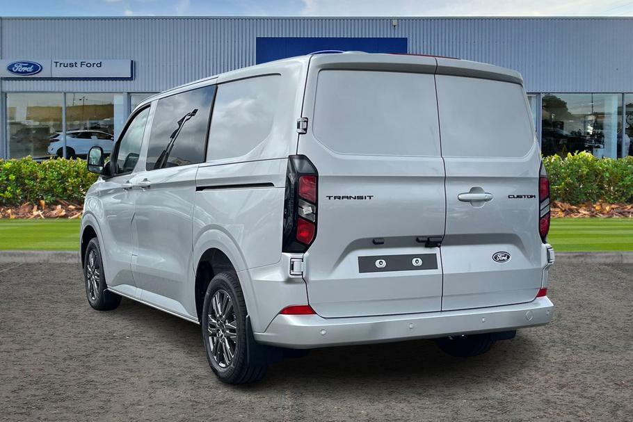 Ford Transit Custom 320 Limited L1 Swb Double Cab In Van Fwd 2.0 Ecobl Silver #2