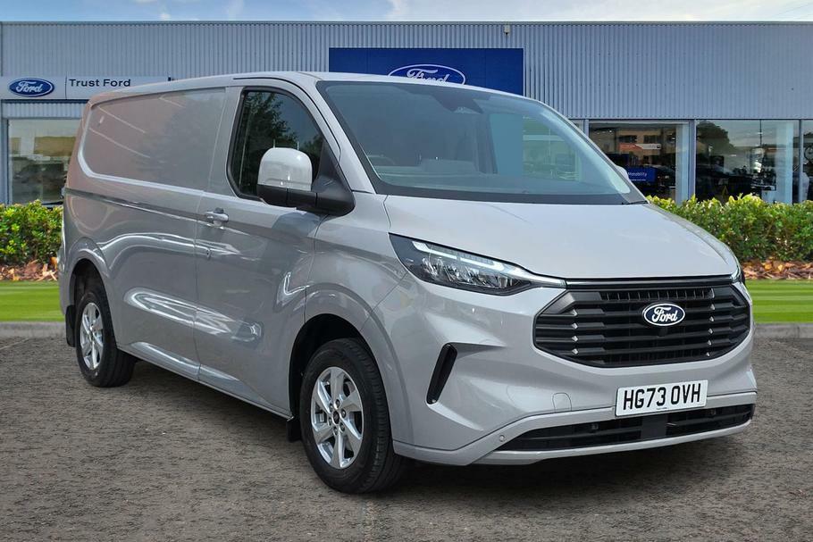 Ford Transit Custom 300 Limited L1 Swb Fwd 2.0 Ecoblue 136Ps Low Roof Grey