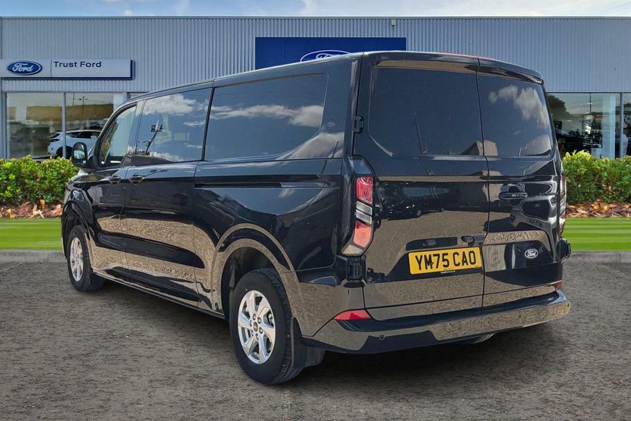 Ford Transit Custom 320 Limited L2 Lwb Double Cab In Van Fwd 2.0 Ecobl Black #2