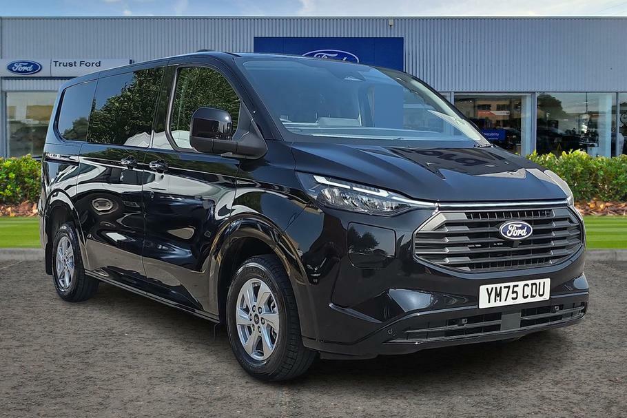 Ford Transit Custom 320 Limited L1 Swb Double Cab In Van Fwd 2.5 Black