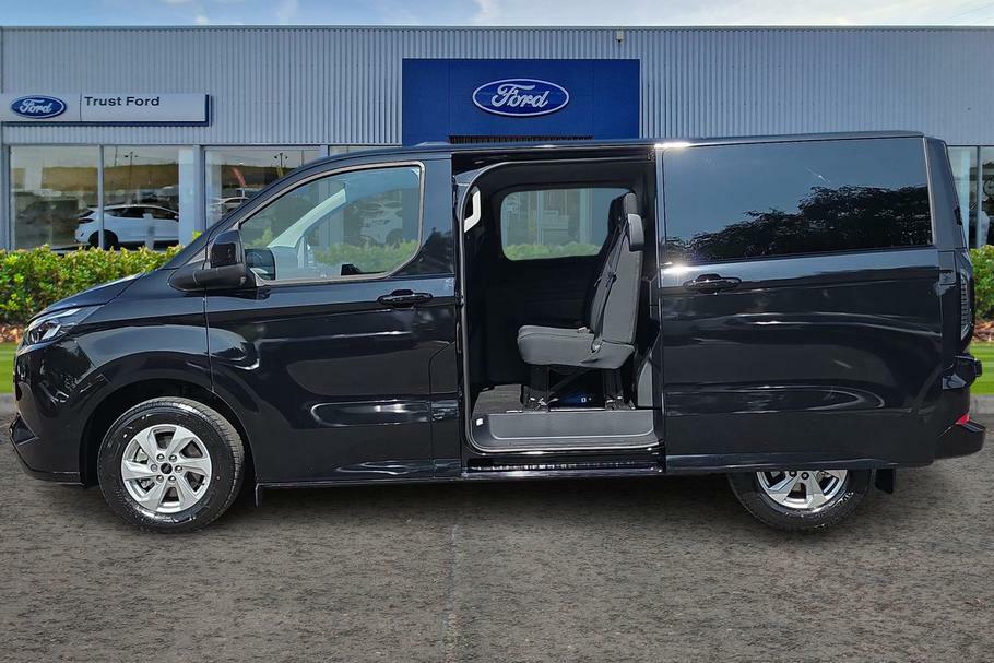 Ford Transit Custom 320 Limited L1 Swb Double Cab In Van Fwd 2.5 Black #5