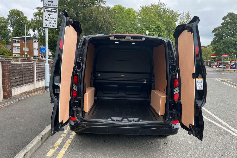 Ford Transit Custom 320 Limited L2 Lwb Double Cab In Van Fwd 2.0 Ecobl YM75CDN Black #6