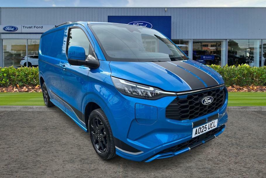 Ford Transit Custom 320 Sport L1 Swb Fwd 2.5 Phev 232Ps Low Roof Blue
