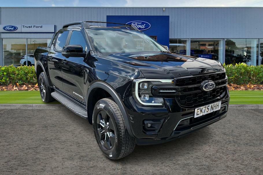 Ford Ranger Pick Up D Cab Stormtrak 2.3 Ecoboost Phev 2 Black