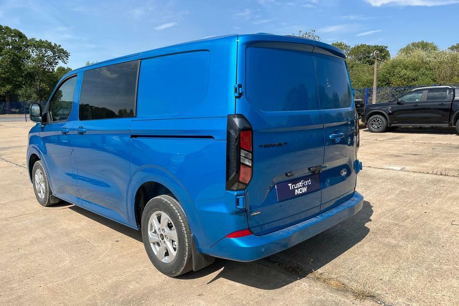 Ford Transit Custom 320 Limited L1 Swb Double Cab In Van Fwd 2.5 Blue #2