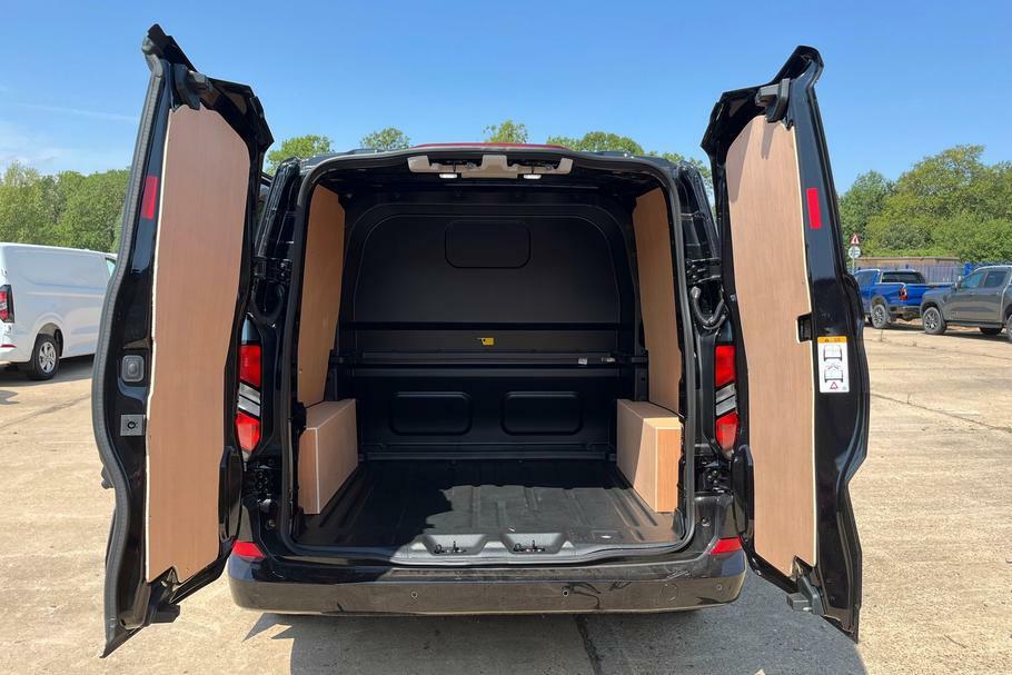 Ford Transit Custom 320 Limited L1 Swb Double Cab In Van Fwd 2.5 Black #6