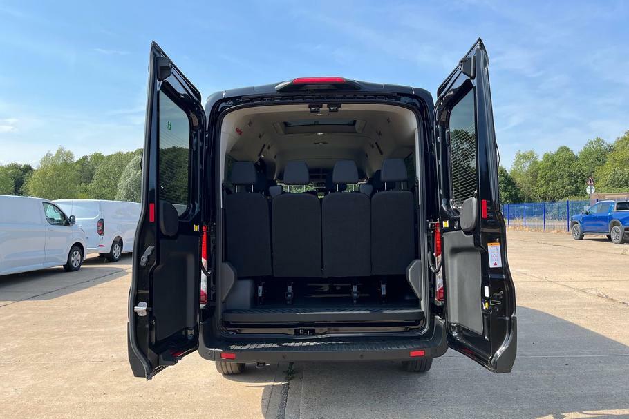 Ford Transit Custom 410 Trend L3 H2 Lwb Medium Roof 15 Seat Minibus Rw Black #6