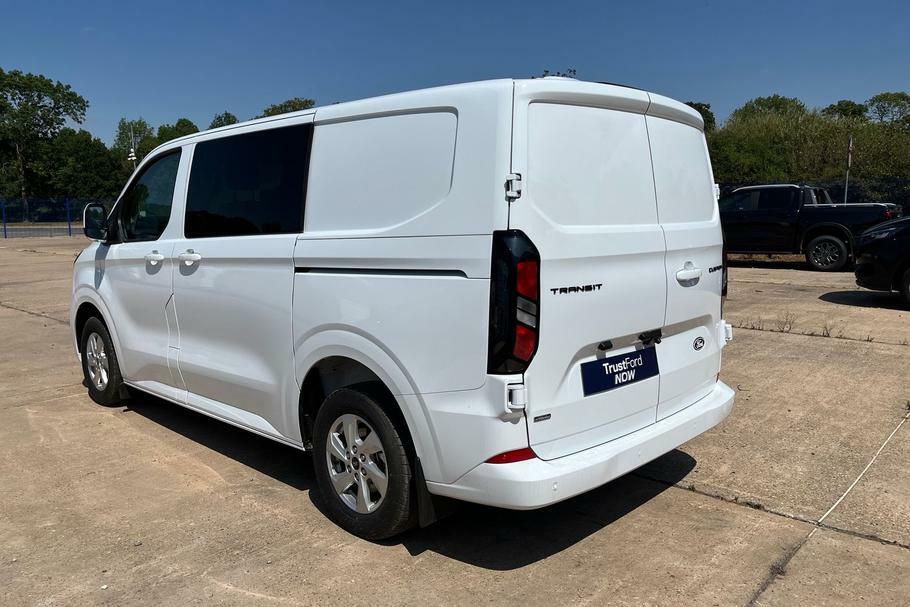 Ford Transit Custom 320 Limited L1 Swb Double Cab In Van Fwd 2.5 White #2