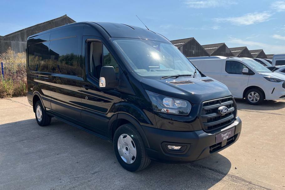 Ford Transit Custom 350 Trend L3 H2 Lwb Medium Roof Fwd 2.0 Ecoblue 13 Black
