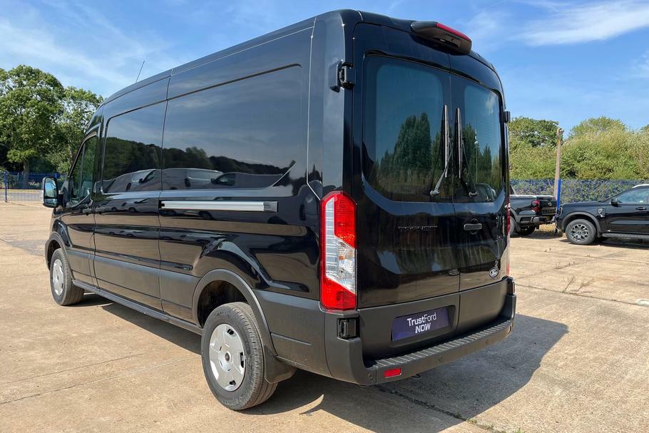 Ford Transit Custom 350 Trend L3 H2 Lwb Medium Roof Fwd 2.0 Ecoblue 13 Black #2