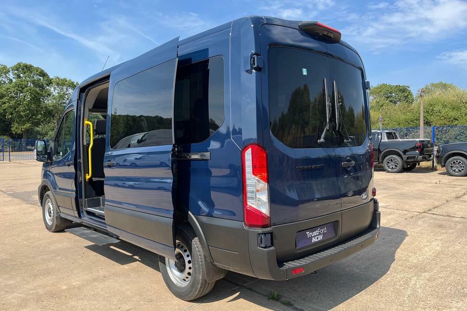 Ford Transit Custom 410 Leader L3 H2 Lwb Medium Roof 15 Seat Minibus R Blue #6