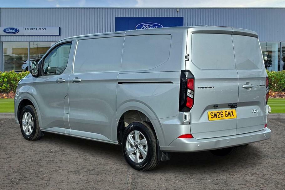Ford Transit Custom 320 Limited L1 Swb Fwd 2.0 Ecoblue 136Ps Low Roof Silver #2