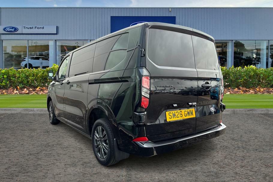 Ford Transit Custom 320 Limited L1 Swb Fwd 2.0 Ecoblue 136Ps Low Roof Black #2