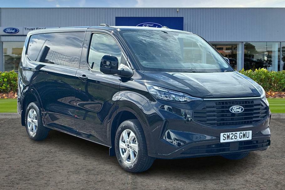 Ford Transit Custom 280 Limited L1 Swb Fwd 2.0 Ecoblue 136Ps Low Roof Black