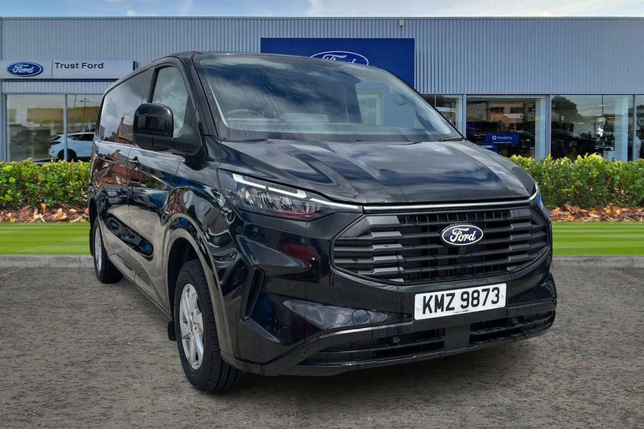 Ford Transit Custom 320 Limited L1 Swb 2.0L Ecoblue 136Ps Low Roof Black