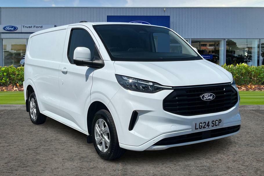 Ford Transit Custom 300 Limited L1 Swb Fwd 2.0 Ecoblue 136Ps Low Roof White
