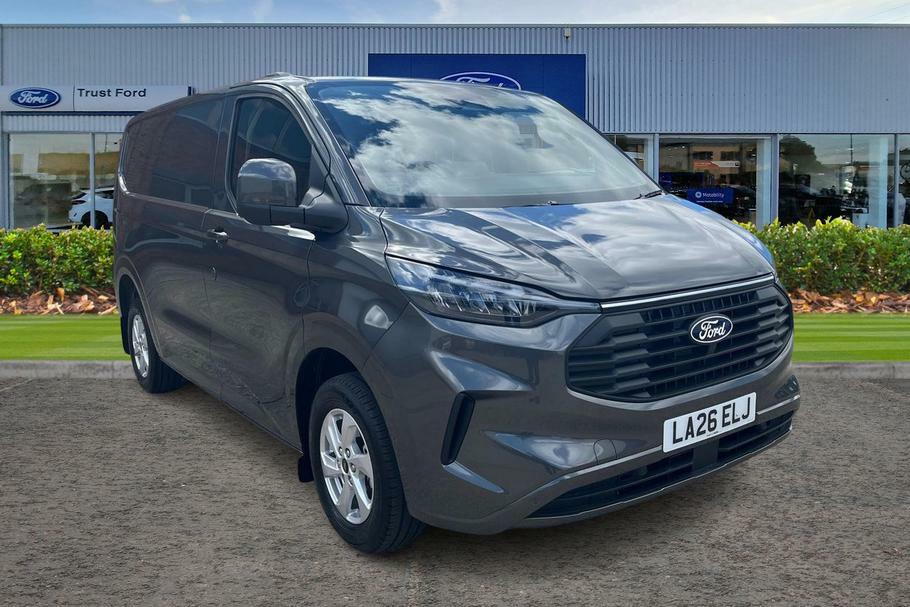 Ford Transit Custom 320 Limited L1 Swb 2.0 Ecoblue136ps Low Roof Grey