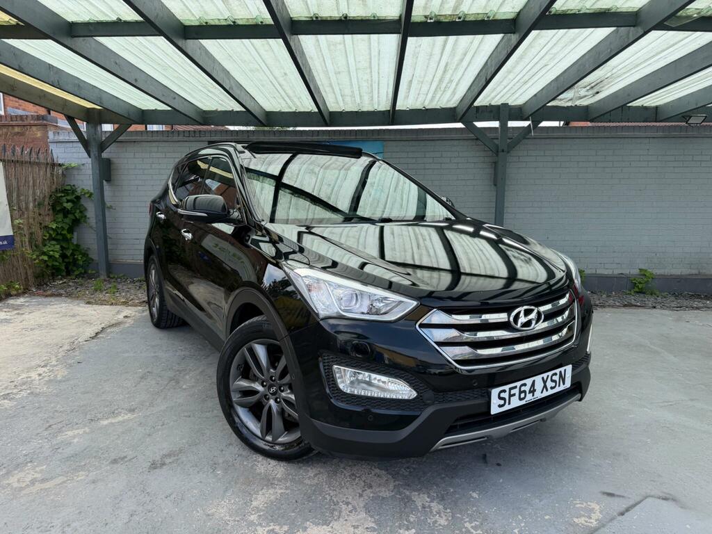 Hyundai Santa Fe Premium Se Black #4