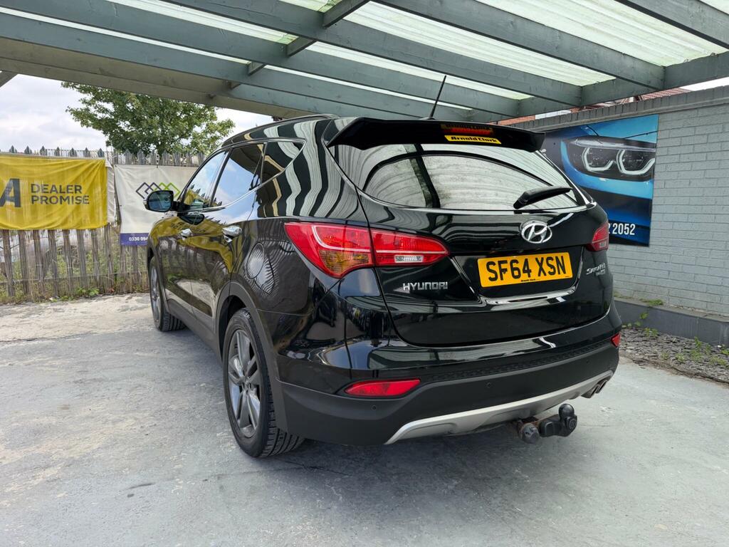 Hyundai Santa Fe Premium Se Black #5