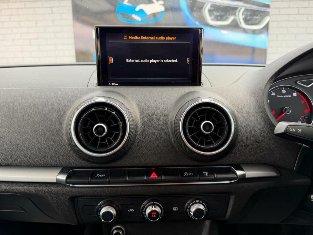 Audi A3 1.0 Sportback Tfsi Sport 114 Bhp Black #29