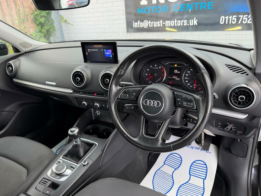 Audi A3 1.0 Sportback Tfsi Sport 114 Bhp Black #17
