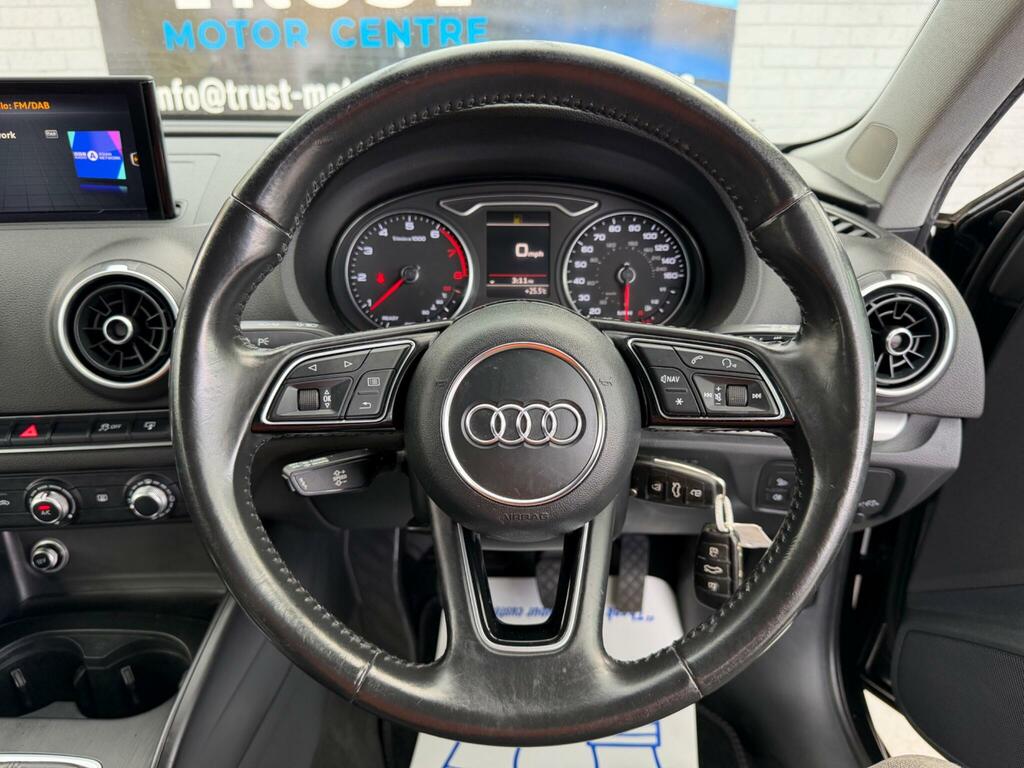 Audi A3 1.0 Sportback Tfsi Sport 114 Bhp Black #22