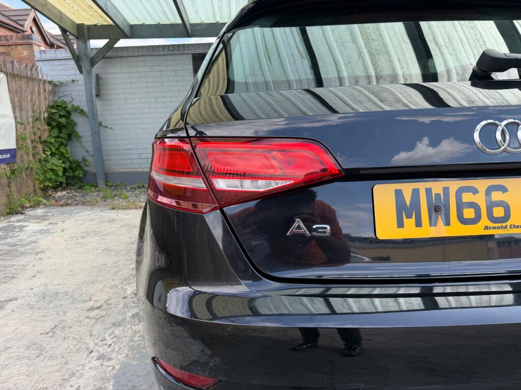 Audi A3 1.0 Sportback Tfsi Sport 114 Bhp Black #13